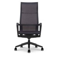 Bellezza High Profile Executive Mesh Chair with black base