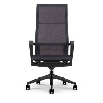Bellezza High Profile Executive Mesh Chair with black base