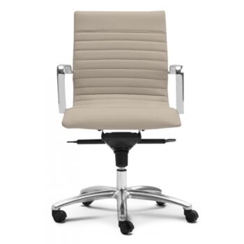 Zetti Mid Back Executive Leather Chair