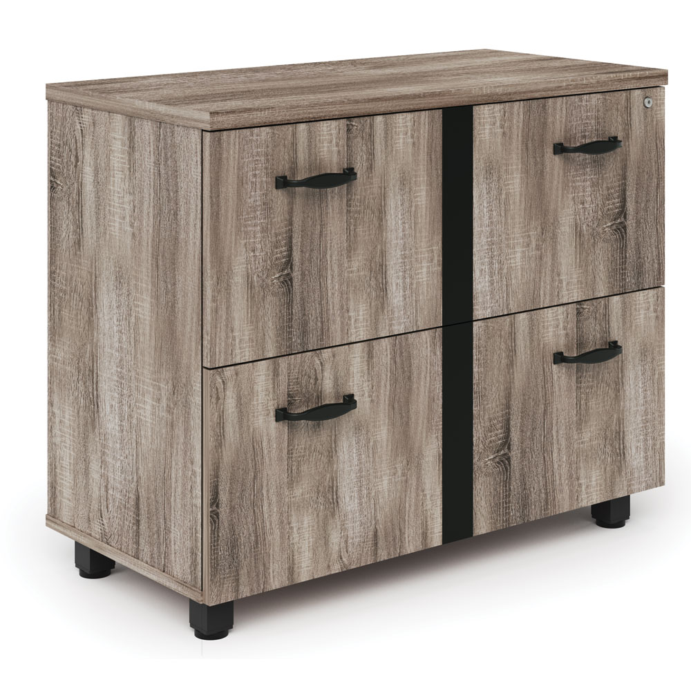Riveted Collection 2 Drawer Lateral File