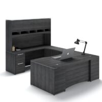 Desk u shape with laminate package