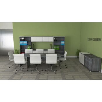 Sling 8′ conference table – GRIGIO