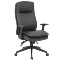 Tris=037 Obsidian Collection High Back Executive Task Chair