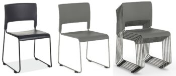 Armless Stackable Side Chairs