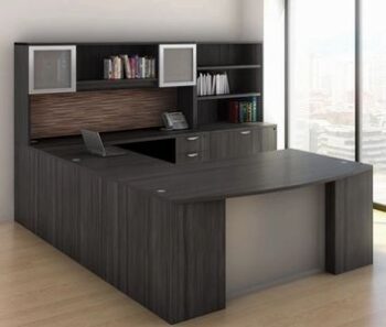 Desk u shape-GrayOS22V