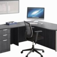 Desk L Shape GrayOS149