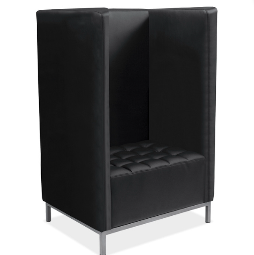 Tris=004 Millennial Collection Privacy Chair Cubby