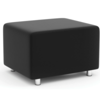 Tris=019 Integrate Collection Square Ottoman or Backless Seat