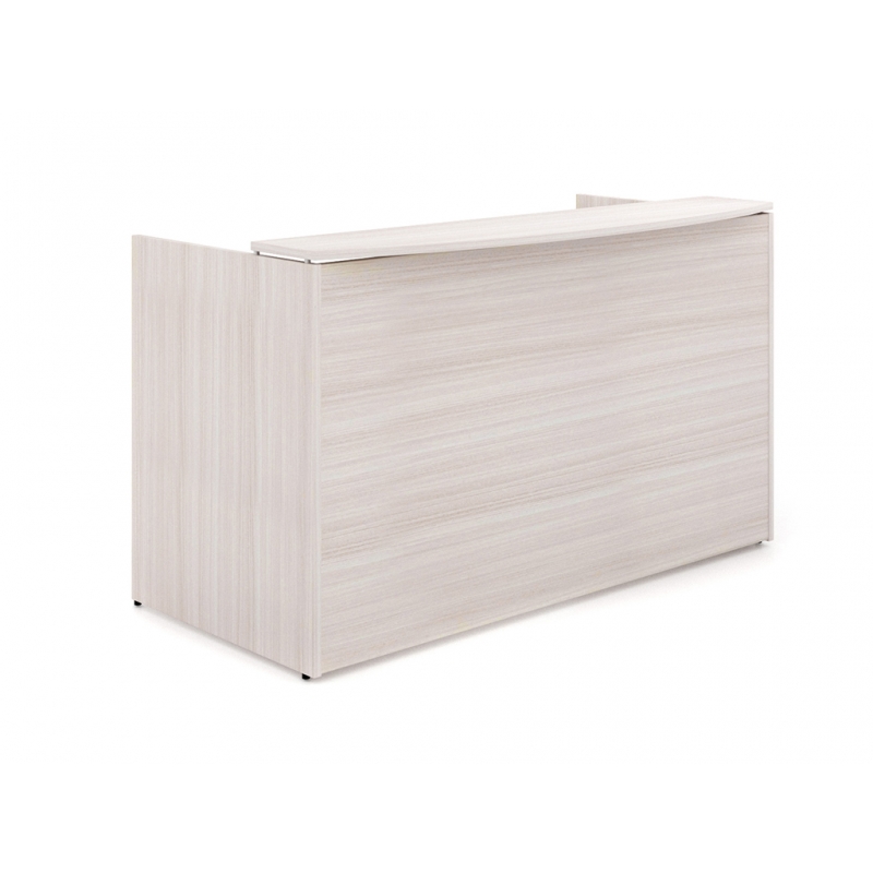 Reception desk shell – Laminate Floated transactional top