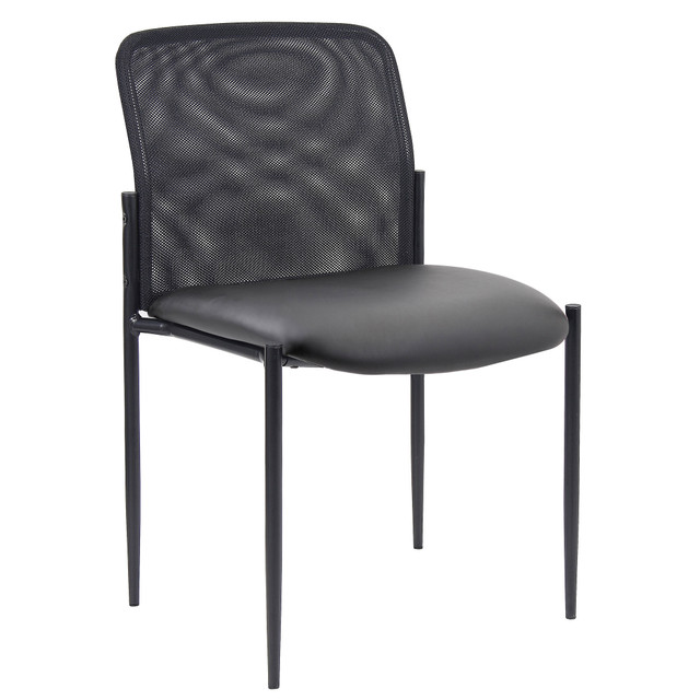 Crossway Collection Armless Side Chair with Black Frame 1