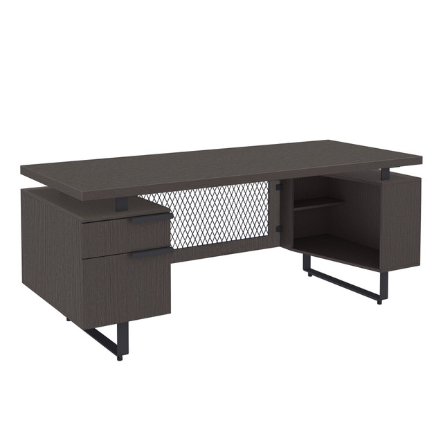 Palisades Collection | Single Pedestal Desk – 72″ x 30″