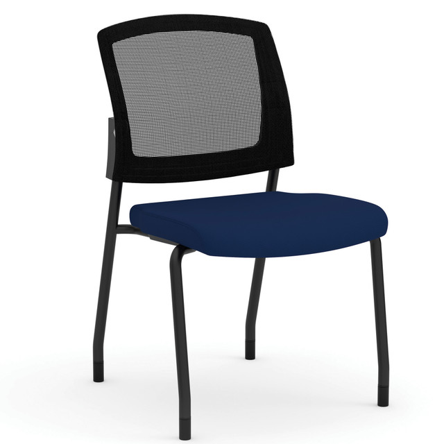 Parson Collection Armless Micro Mesh Back Side Chair 1