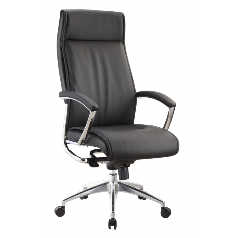 Alto High Back Executive Black Leather Chair