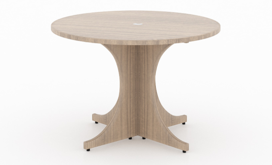 48″ Round laminate conference table