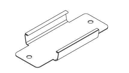 Spring Clip Mounting Bracket w/Screws