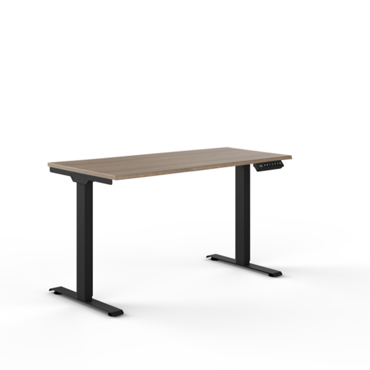 Elevare Height‑Adjustable Straight Frame – Black