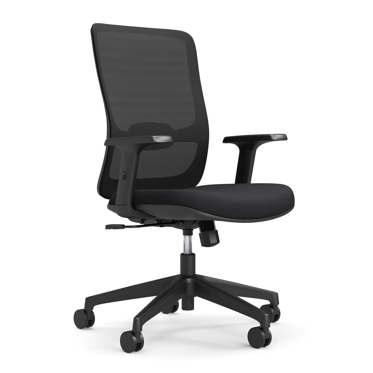 11428_source_1702314516-1.jpg OfficeSource | Orion | Mesh Back Task Chair with Black Frame - Image 1