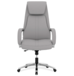 Tris=021 Bradley Collection Executive High Back Chair with Chrome Frame