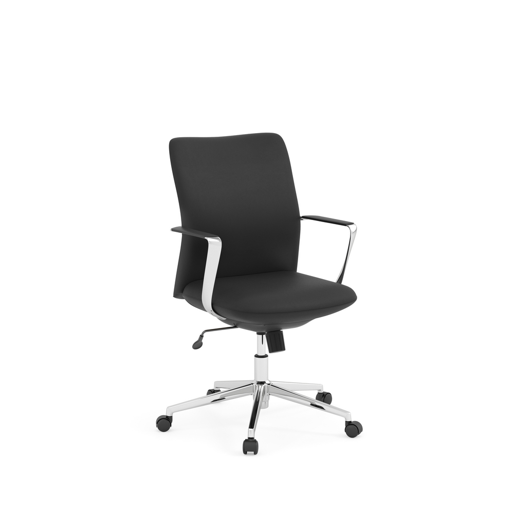 1E165272LBLK-1.jpg Mid Back Executive Chair Black - Image 1