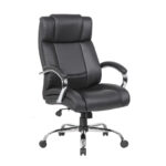 High Back Heavy Duty Exec Chair, Black