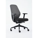 Luna Exec Mesh Fab Seat
