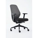Luna Exec Mesh Fab Seat