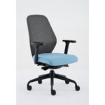 Luna Exec Mesh Fab Seat - Image 4