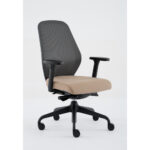 Luna Exec Mesh Fab Seat - Image 2