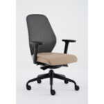 Luna Exec Mesh Fab Seat - Image 2