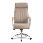 Alto High Back Executive Sand Leather Chair - Image 2