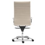 Zetti High Back Executive Sand Leather* Chair - Image 4