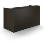 Reception desk shell – Laminate Floated transactional top
