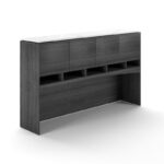 Deluxe hutch with laminate doors