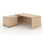 Potenza Executive desk – Laminate top - Image 4