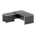 Potenza Executive desk – Laminate top - Image 3