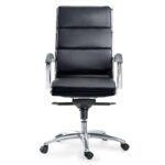 Livello High Back Executive Black Leather* Chair - Image 3
