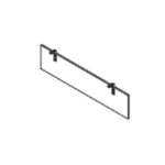 Laminate modesty panel