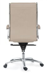 Livello High Back Executive Sand Leather* Chair - Image 5
