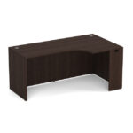 Laminate | Credenza with Right Corner Extension - 66''W - Image 2
