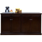 OfficeSource Markle Collection 68” x 24” Buffet Table - Image 2