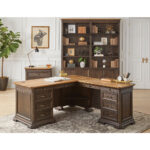 Tris=006 Westwood Collection Right Side Tall Bookcase - Image 5