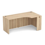 Laminate | Credenza with Right Corner Extension - 66''W