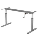 StandUp Standing Desk Collection | Crank Lift Base - 58"W x 29.5"D