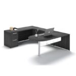 Potenza U shape No Hutch bullet end desk