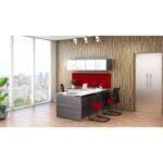 Potenza Executive L Desk - GRIGIO