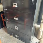 Fireproof Lateral File Fireproof Lateral File With key 4 drawers