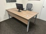 Laminated executive desk