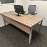 Laminated executive desk