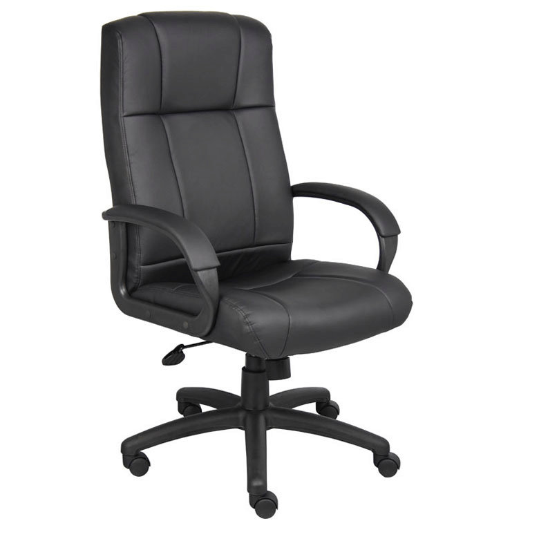 XSL15803BLK-1.jpg Exe High Back Black Caresoft Vinyl - Image 1