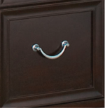 OfficeSource Markle Collection Space Saver Double Pedestal Desk - Image 4